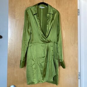 Reformation Alaine Silk Dress